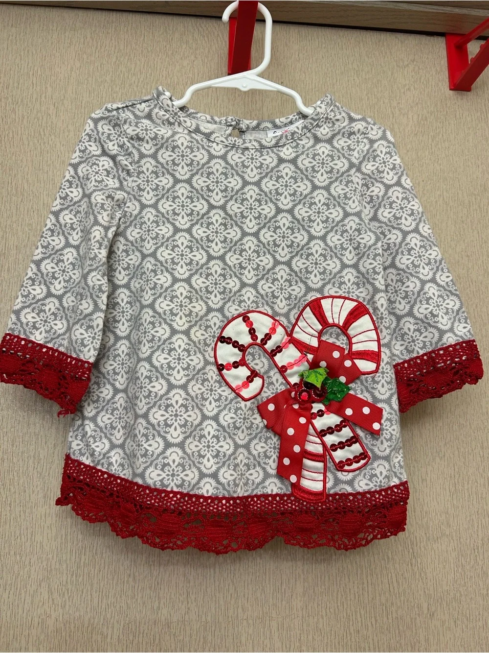 Counting Dasies - Matching Christmas Outfit - Size 2T